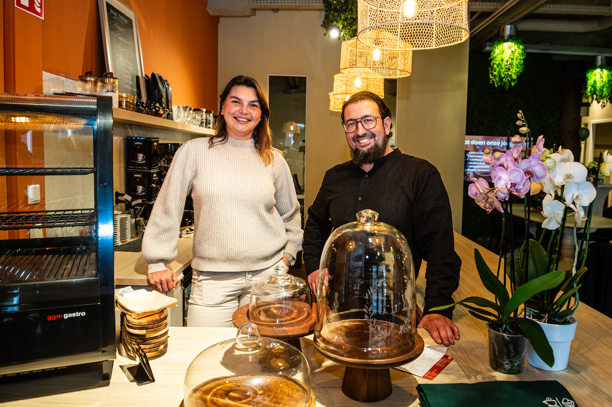 Farid Habyby en Alette Geers van Bakkie & Baksel