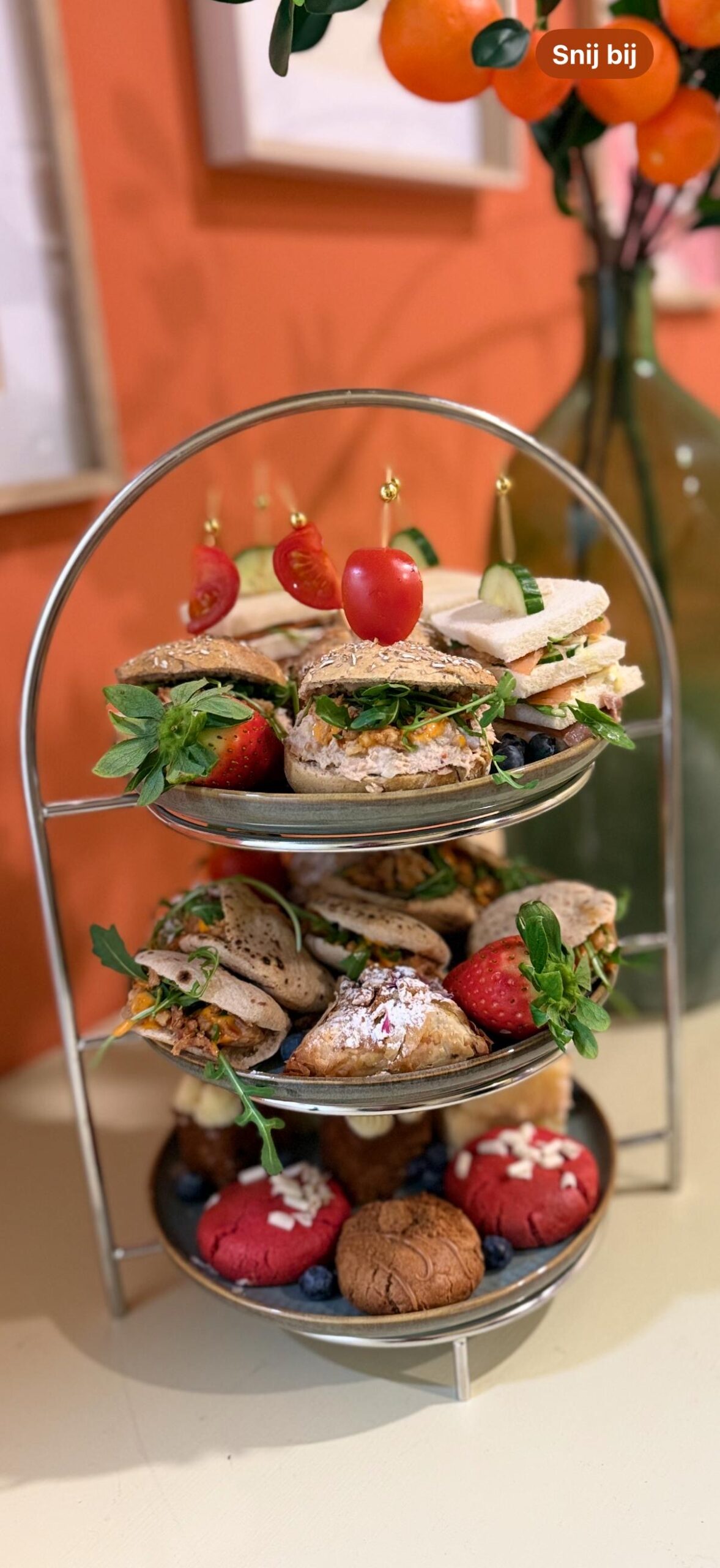 High tea